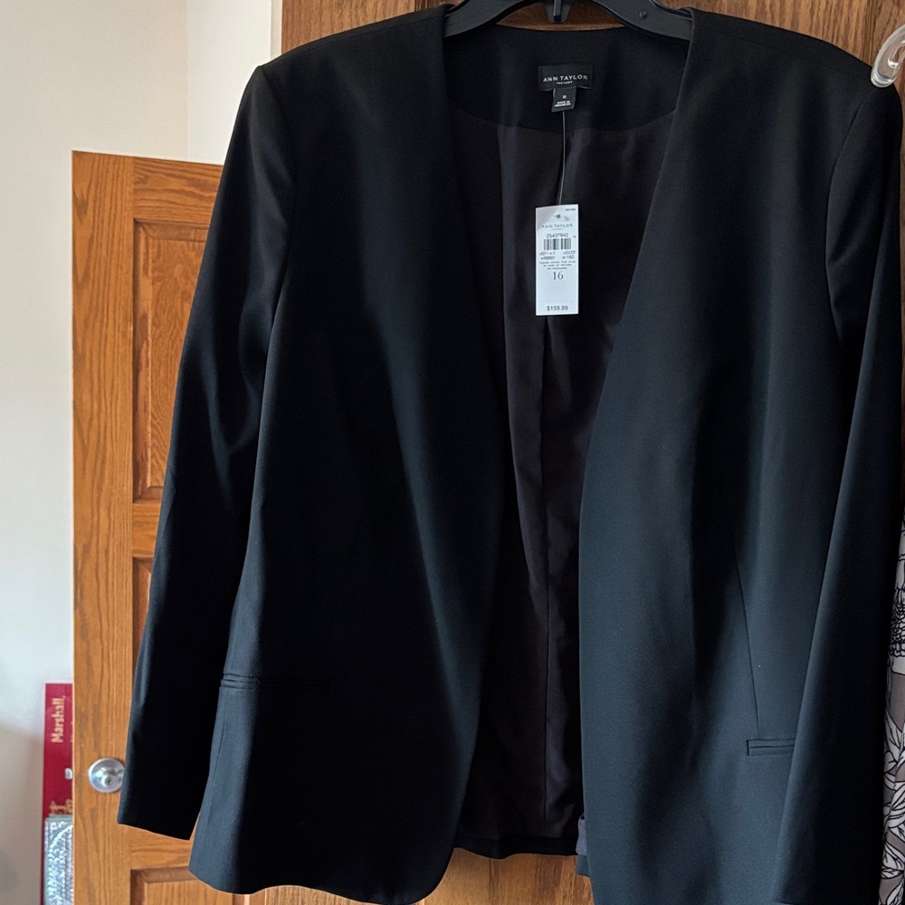 Ann Taylor Black Blazer- NWT